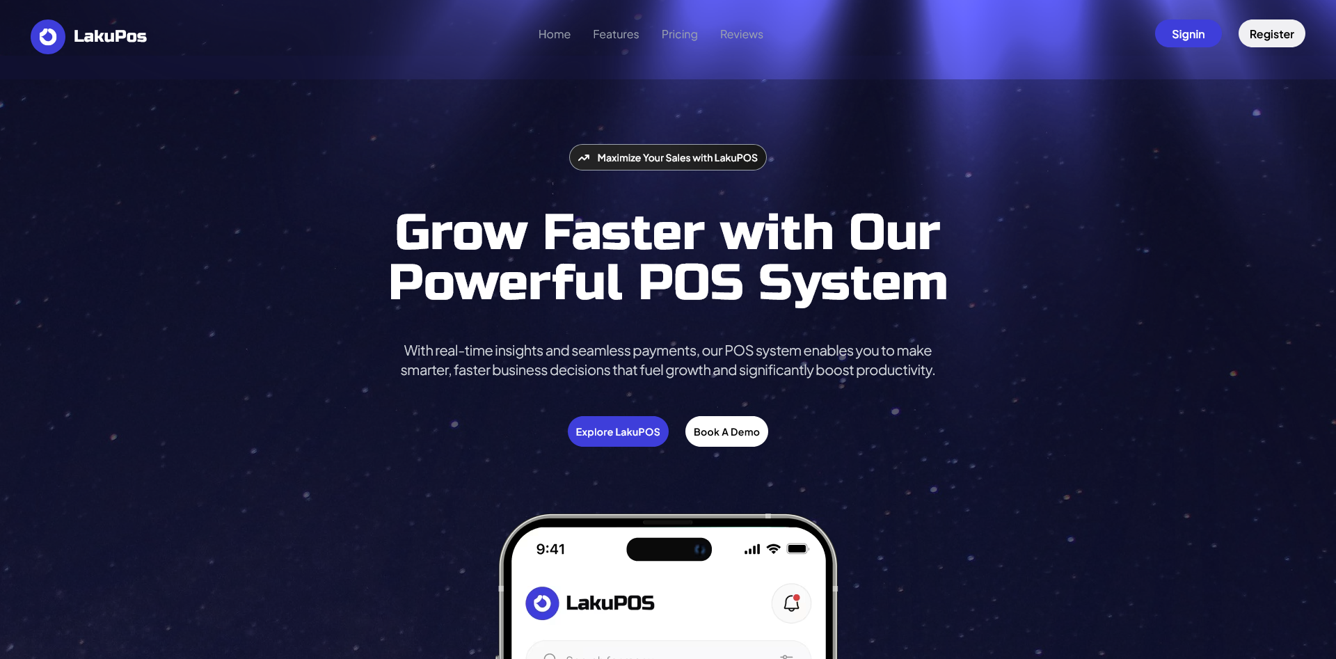 Website LakuPOS